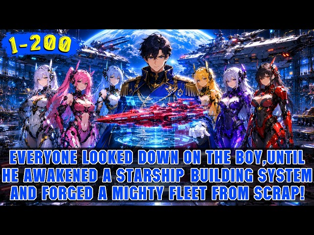 Everyone Mocked the Boy, Until He Awakened a Starship System and Built a Powerful Fleet From Scrap!