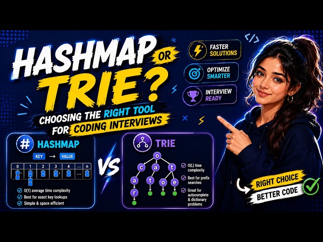 HashMap or Trie? Choosing the Right Tool for Coding Interviews