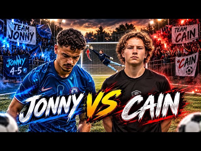 Soccer Challenge vs. Cain ⚽️🔥 | Who has the BETTER shot?