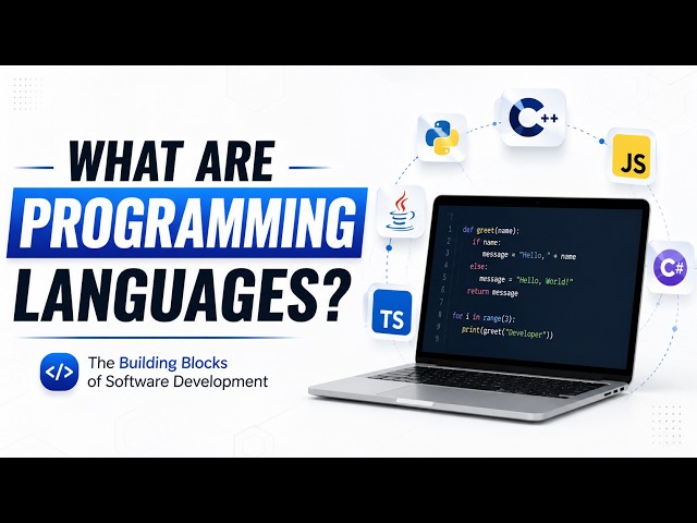 What Are Programming Languages? 💻 | Explained in 1 Minute.