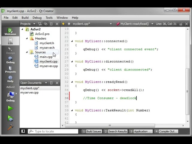 Advanced Asynchronous QTcpServer with QThreadPool