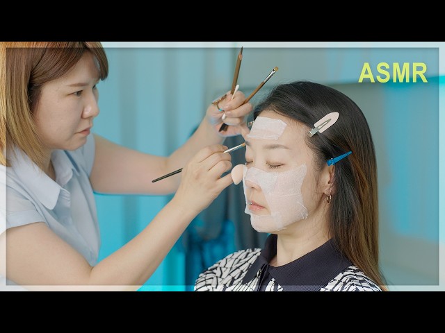 Absolutely Satisfied! 👍 K-Beauty Makeup ASMR by a Former TV Makeup Artist