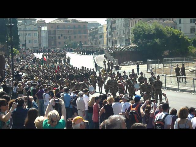 Battaglione o reggimento San Marco Parata Militare 2 Giugno 2012 Roma