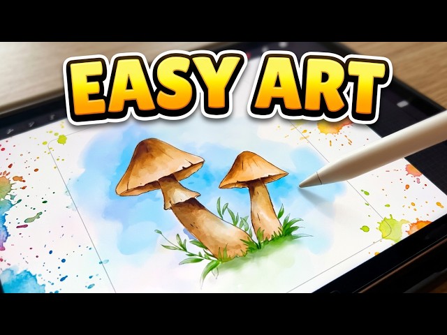 Easy Digital Watercolor Painting