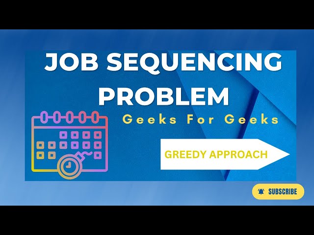 Job Sequencing Problem | GFG | Greedy Approach | Java Solution| Python Solution
