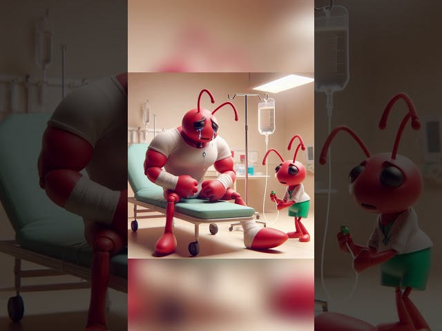 Tiny Ant vs. Giant Cat: An Unexpected Encounter! #AntVsCat #AIAdventure #cutecats #shortfilm