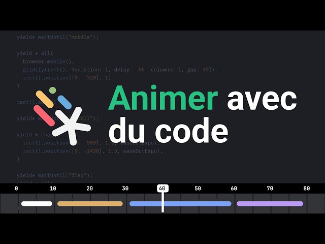 Créer des animations avec du Code (Motion Canvas)
