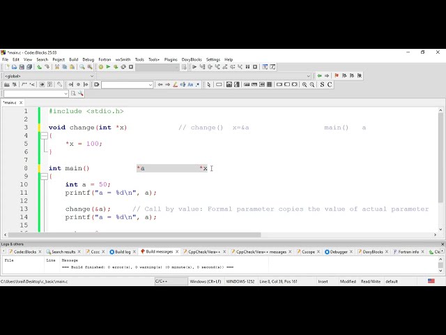 Call by Value vs Call by Reference in C | Explained Simply