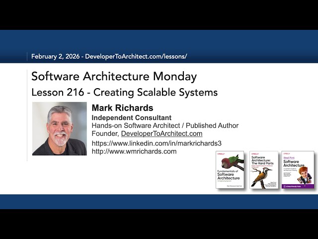 Lesson 216 - Creating Scalable Systems
