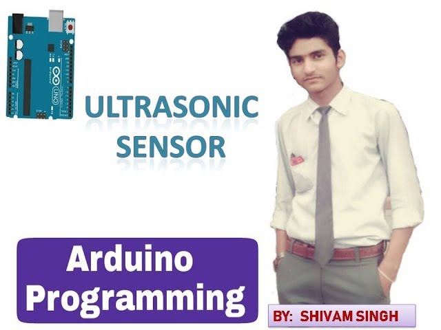 What is Ultrasonic sensor with arduino programming in hindi by shivatalk