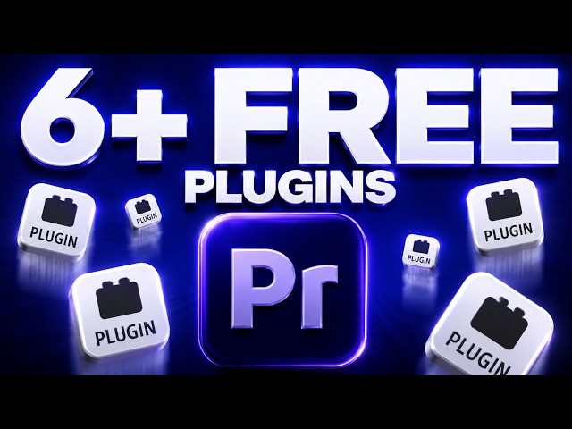 6 FREE Premiere Pro Plugins That Actually Save You Time