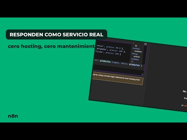 n8n como backend: monta una API con rutas, clave y JSON sin escribir un servidor