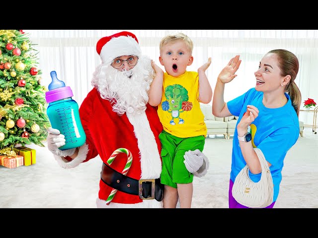 Santa se convierte en la NIÑERA de Oliver 🎅🏼👶🏼