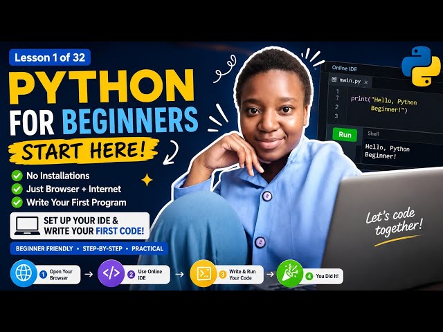 How to Start Python Programming (2026) | Beginner Tutorial | No Installation Needed