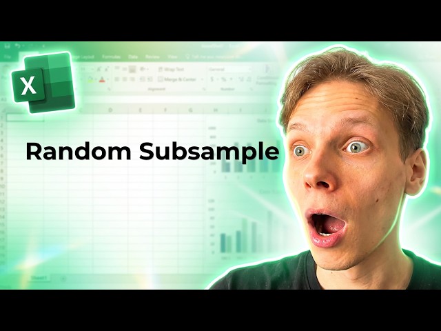 How to Get a Random Subsample of a Dataset in Excel [2026 Easy Guide]