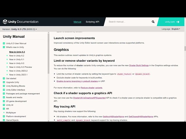 New In Unity 6.3: Launch Screen Improvements