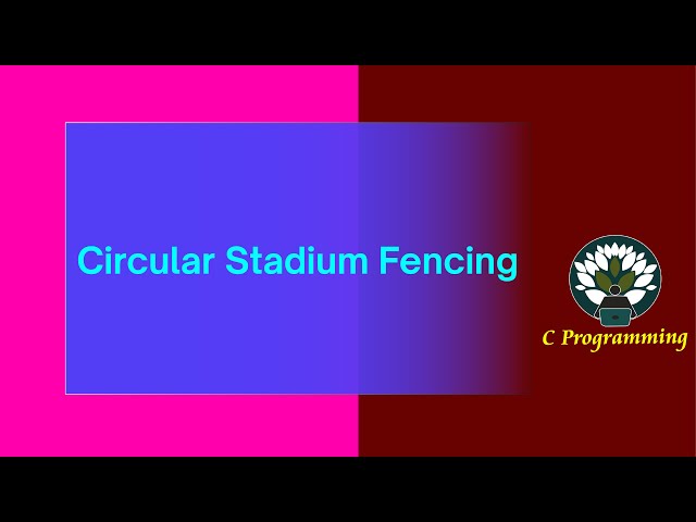 Sequential Logic CODE 5 Circular Stadium Fencing