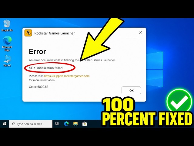 How To Fix Rockstar Games SDK Error