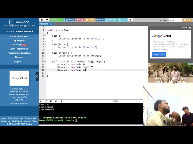 What Is Constructor Overloading In Java In Hindi