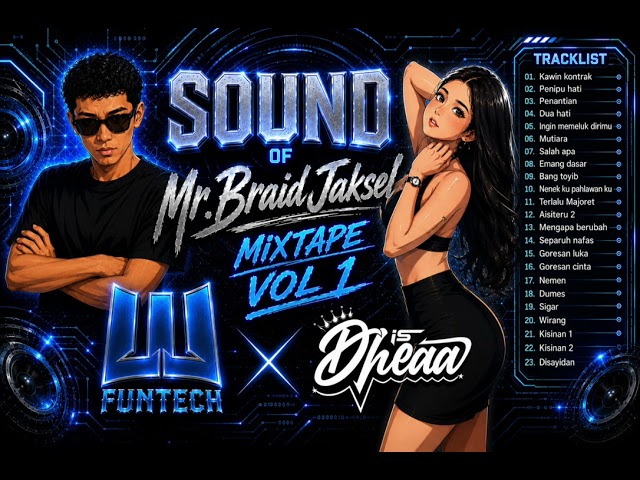 DJ UL FUNTECH X FDJ ISDHEAA - SOUND OF MR.BRAID JAKSEL MIXTAPE VOL 1 | BREAKBEAT INDO