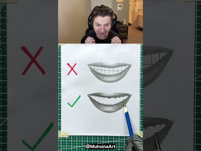 How To Draw Teeth 😳