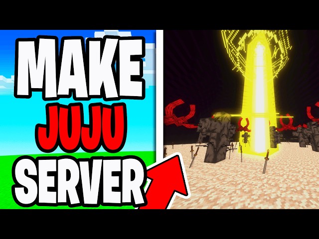 How To Make Jujutsu Kaisen Craft Server! (Aternos)