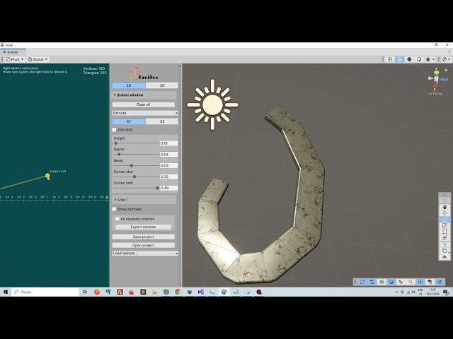 Procedural Details Generator - Extrude Mode Tutorial | Create Custom 3D Meshes in Unity
