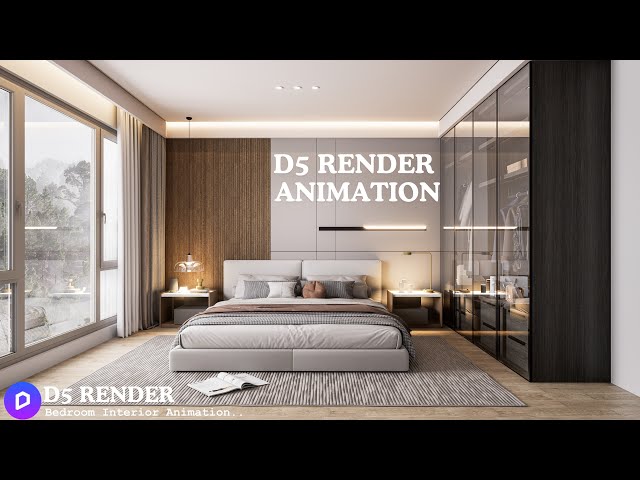 Interior Animation In D5 Render | Bedroom Animation.