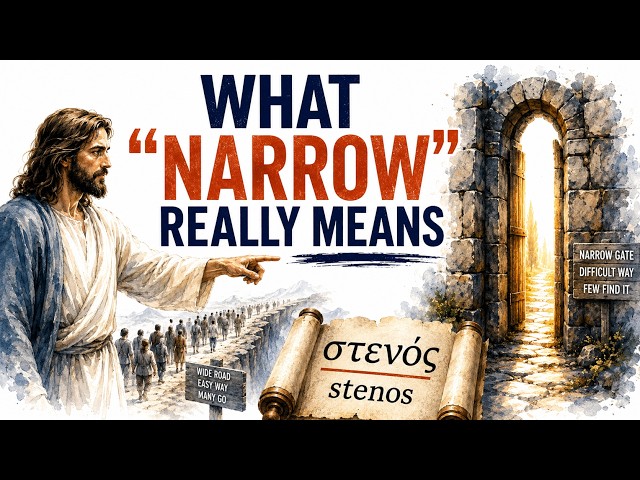 Matthew 7:13: The Greek Meaning of the Narrow Gate Most Christians Miss