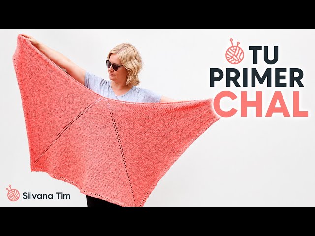 🧶 Cómo Tejer un Chal Fácil a Dos Agujas que Vas a Usar Durante Años