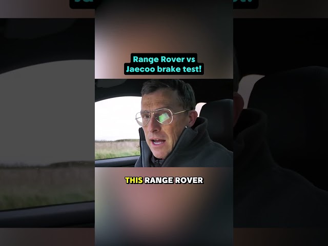 Range Rover vs Jaecoo brake test!