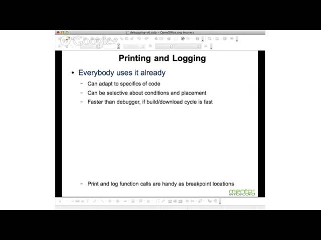 Best Practices for Debugging Embedded Software