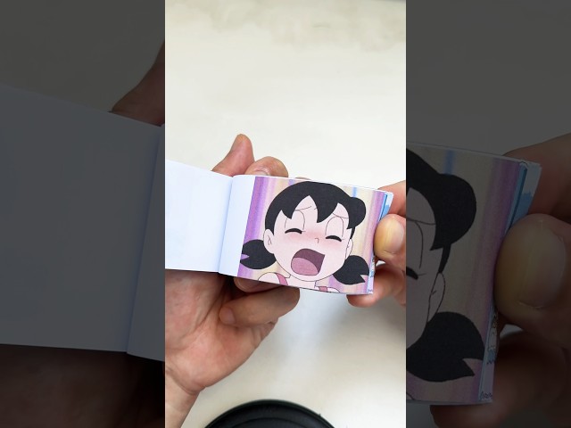 Shizuka and nobita #flipbook #animation #doraemon