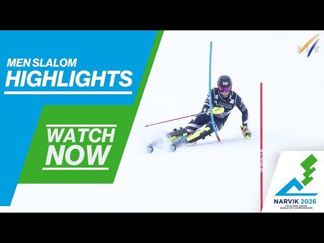A crazy Slalom to wrap up the JWSC in Narvik I Highlights | FIS Alpine