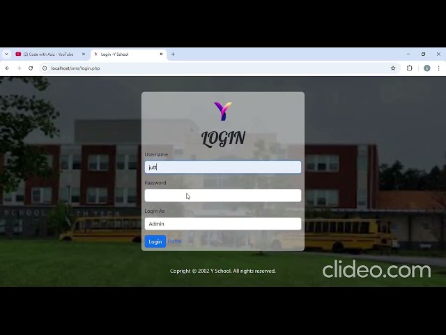 Complete School management system demo