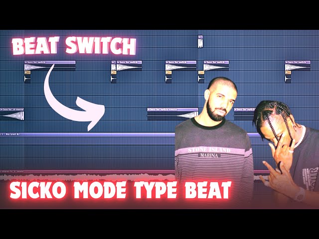 [BEAT SWITCH] Making a Sicko Mode Type Beat - FL Studio Cookup