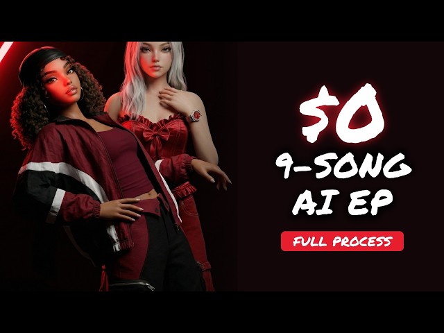 We Made a 9-Song AI Girl Group EP With $0 (Full Process)