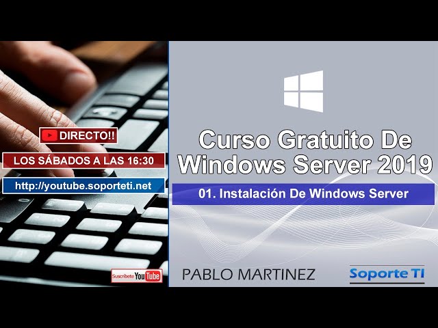 01. Installation - Windows Server 2019 Course