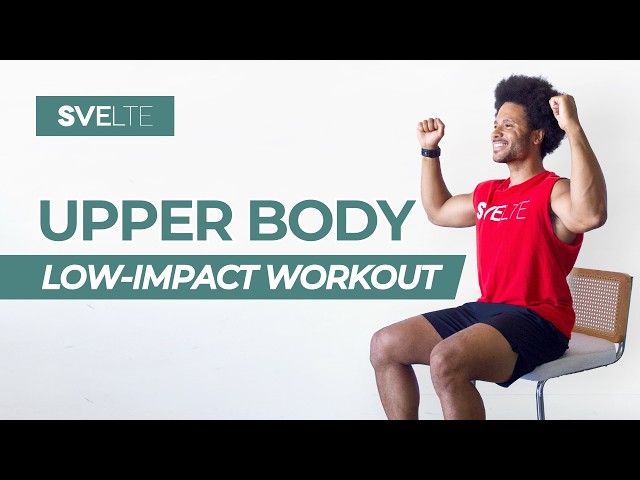 Low Impact Upper Body Workout | Beginner Friendly, No Equipment, At Home Workout