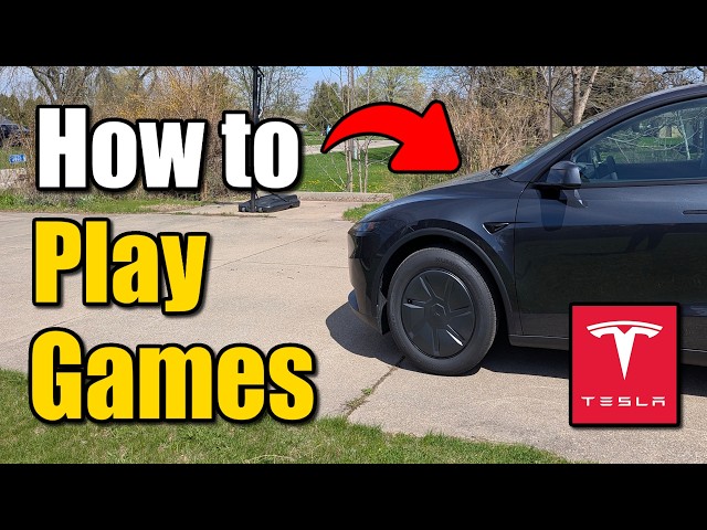 How to Play Games in your Tesla Vehicle - Arcade Tutorial