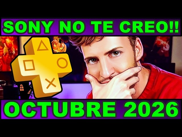 ¡¡¡ESTOS SON LOS JUEGOS PS PLUS GRATIS OCTUBRE 2026!!!- Sony - Playstation - Ps5 - Ps4 - HardMurdog