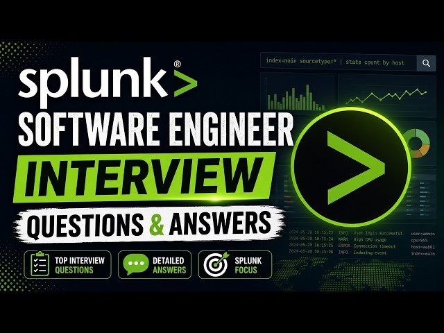 Splunk Software Engineer Interview Questions & Answers