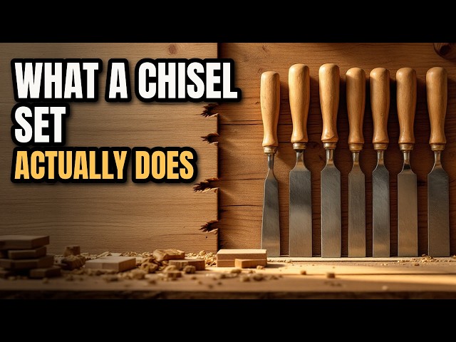 What Does a Chisel Set Actually Do? (and Do You Need One)