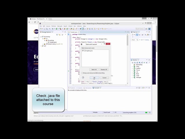 Tutorial 23: Flower Shop simple application using java