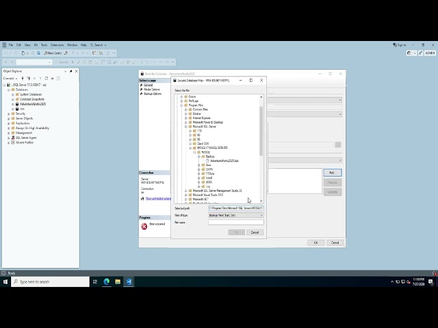 How to Take SQL Server Database Backup  Full Backup Using SSMS & T SQL Step by Step