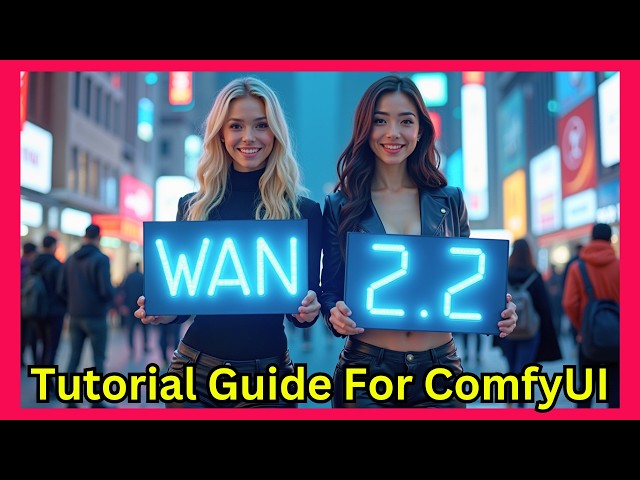 Wan 2.2 AI Video Model Tutorial Guide To Get Started In ComfyUI - It Released Finally!