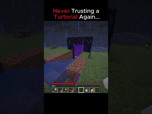Never doing any Minecraft tutorial again, IT DID NOT WORK