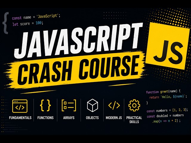 JavaScript Crash Course