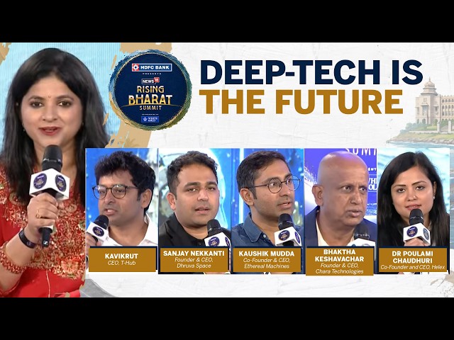 Why Investors Are Finally Betting Big on India's Deep-Tech Startups | Rising Bharat Summit