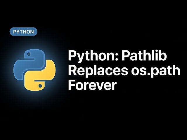 Stop Using os.path! Python's Pathlib Will Change Your Life